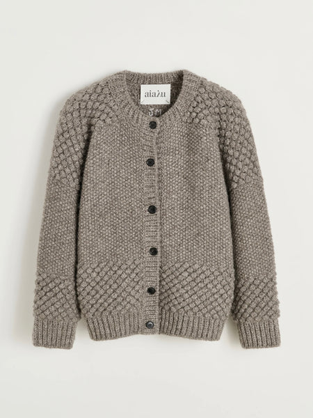 Sierra cardigan – pure grey