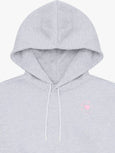 Organic fitted Hoodie - heather grey