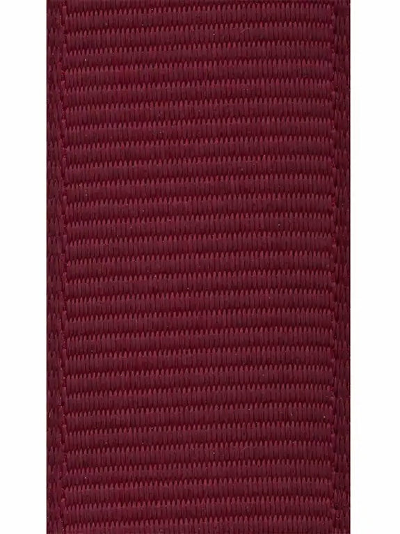 Ribbed ribbon 15mm - Burgundy