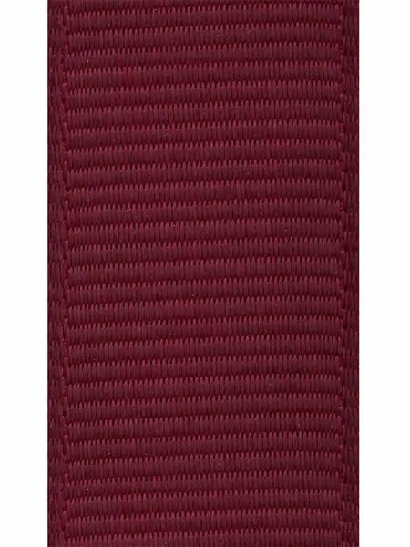 Ribbed ribbon 15mm - Burgundy