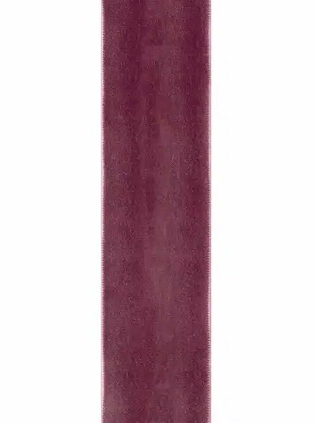 Velvet ribbon 6mm - Rouge Dusty