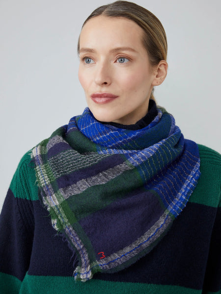CHAÏ SCARF N°752 - ROYAL BLUE
