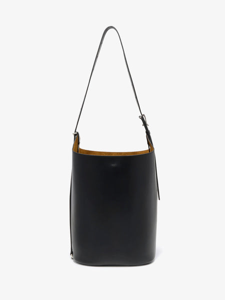 Brant Bucket Bag in Smooth Calf - black