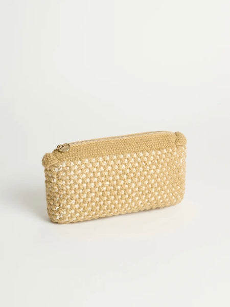 Helen classic clutch - mix fawn/albica