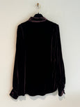 Velvet shirt - fondant