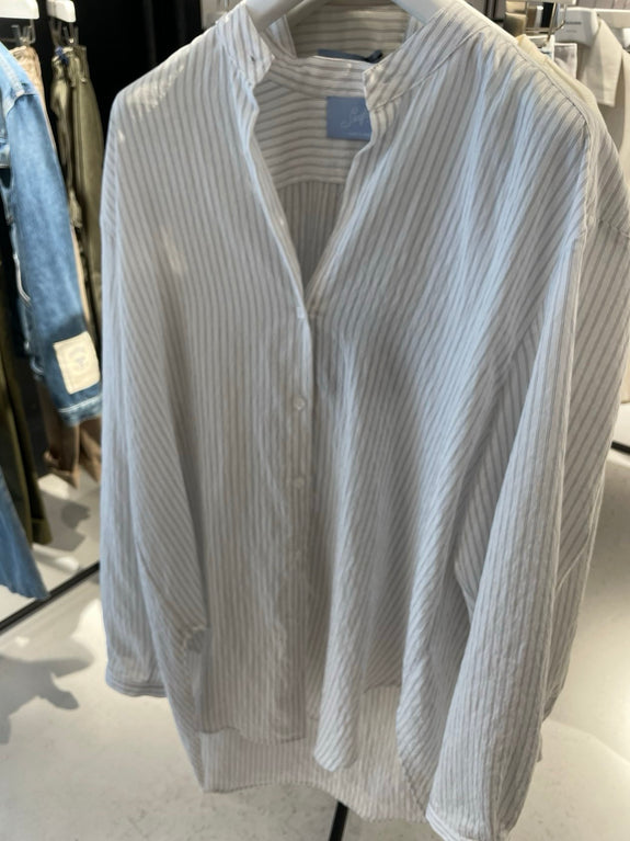 Shirt Camicia liona - off white stripe