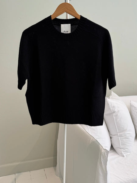 Sweater short sleeves - color 90 black