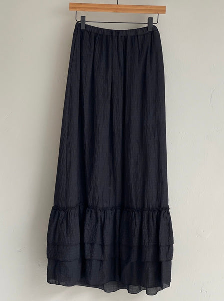 Long skirt - black