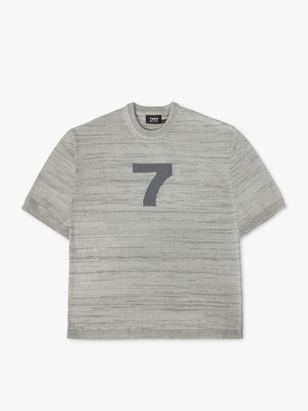 Knit tee - ultimate grey