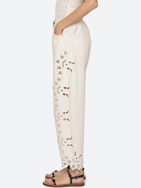 Cavina Jeans - white