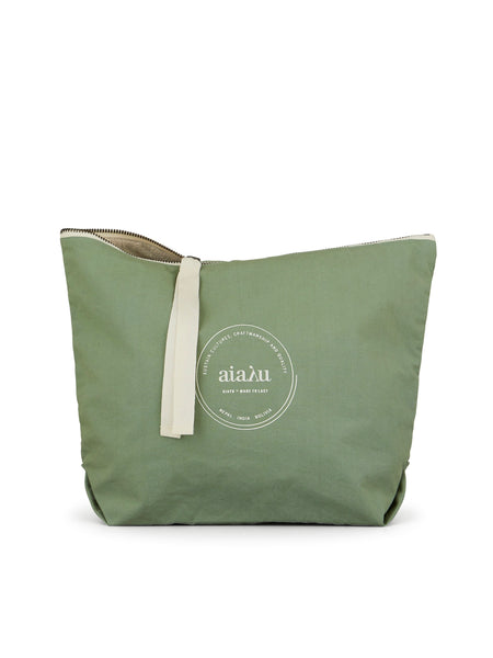 Pouch L - hedge green