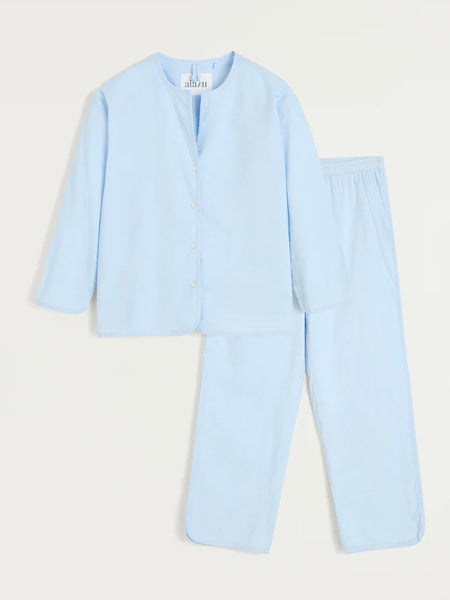 Pyjamas poplin - blue eyes