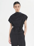 Top Bianchina Flan - Navy