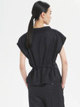 Top Bianchina Flan - Navy