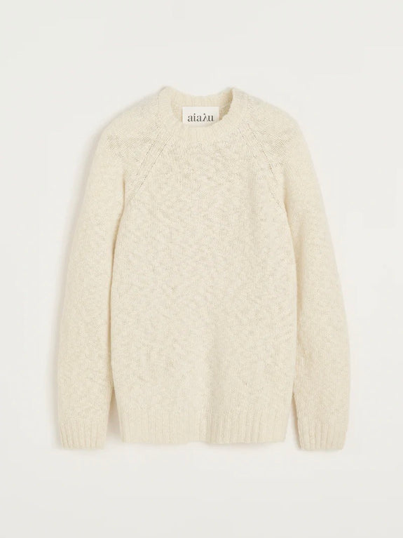 Toba sweater – pure ecru
