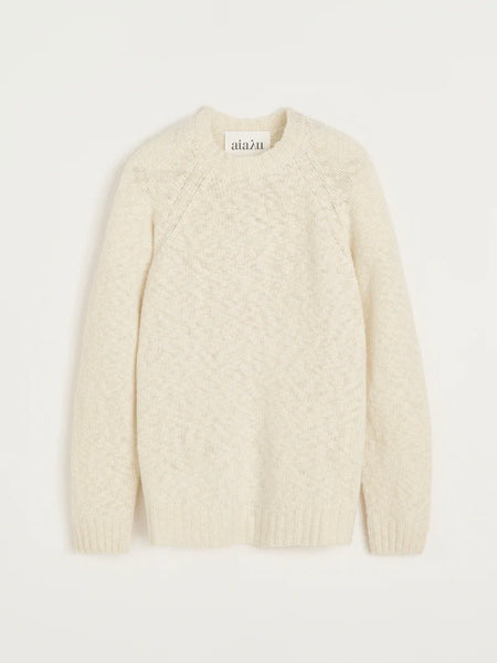 Toba sweater – pure ecru