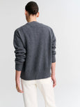 Heavy Cardigan | Wool Cashmere | Grey