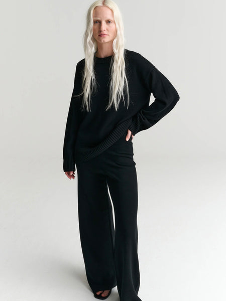 Pants | Merino Wool | Black