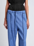 Magnus Pant in Linen Slub - denim