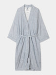 BATHROBE STRIPED - indigo