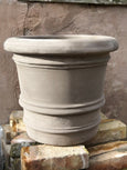Lucca pot - raw grey