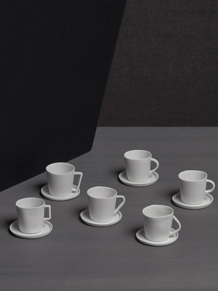 Buto Espresso Cups - bianco - 6 pieces
