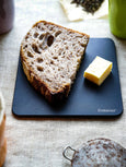 Bread and butter board firkantet 4-pak - black