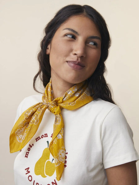 SCARF - N°675 HOLI YELLOW