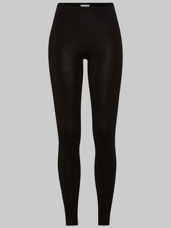 WOOLEN SILK Leggings - black