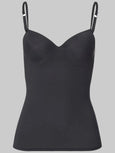 ALLURE Padded Bra-Camisole - obsidian