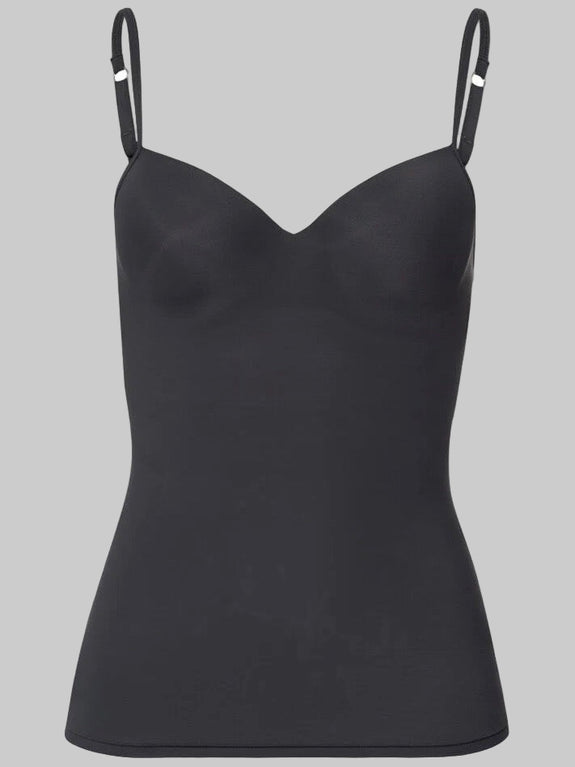ALLURE Padded Bra-Camisole - obsidian