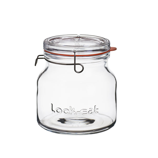 Lock-eat chubby glass jar - 1,5 L