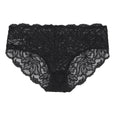 MAGNOLIA LACE HIPSTER - black