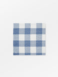 Napkins 2-pack - Blue/White check