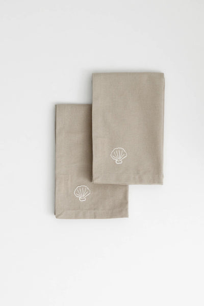Tea towels 2-pack - Sand