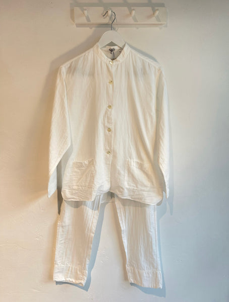 Pyjamas Tic - bianco (white)