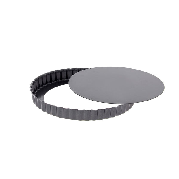 Round fluted tart mould with loose base - from Ø20 to Ø32