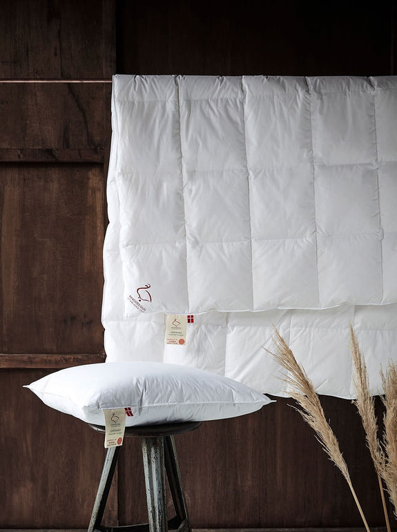 Organic all year around duvet with down "Omtanke"  - more sizes