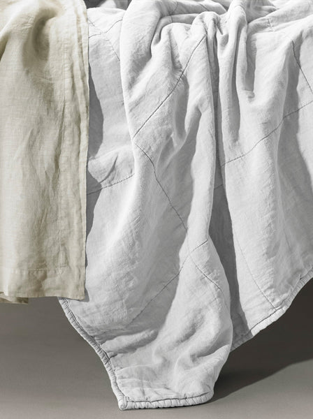 Blanket Quilt Rem - bianco
